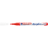 Akril marker 1-2mm, Edding 5300 piros
