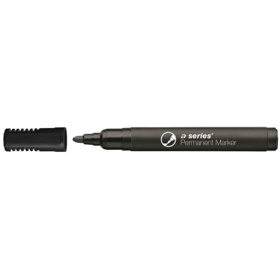 Alkoholos marker 3mm, kerek végű A-series fekete