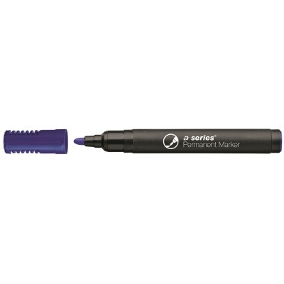 Alkoholos marker 3mm, kerek végű A-series kék