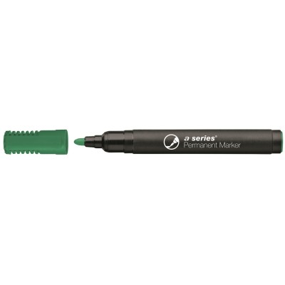 Alkoholos marker 3mm, kerek végű A-series zöld
