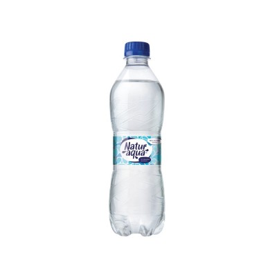 Ásványvíz 0,5l szénsavas Natur Aqua DRS