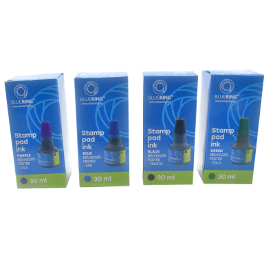 Bélyegzőfesték 30ml, Bluering® Flower kék