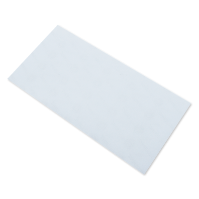 Boríték LA4 szilikonos bélésnyomott 110×220mm Bluering® 100 db/csom fehér