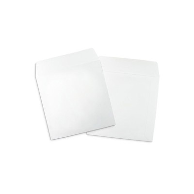 Boríték TCD öntapadó CD/DVD papírtok 125x125mm, 100 db/csomag, Bluering®
