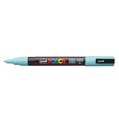 Dekormarker 0,9-1,3mm, Uni Posca PC-3M tengerzöld