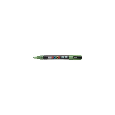 Dekormarker 0,9-1,3mm, Uni-Posca PC-3ML csillámló zöld