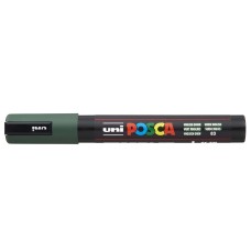 Dekormarker 1,8-2,5mm, Uni Posca PC-5M angolzöld