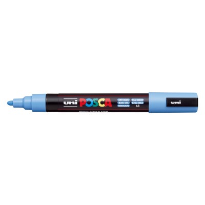 Dekormarker 1,8-2,5mm, Uni Posca PC-5M égszínkék