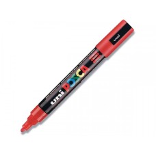 Dekormarker 1,8-2,5mm, Uni Posca PC-5M piros