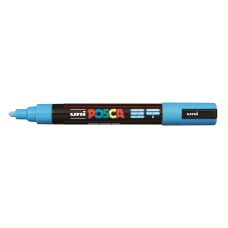 Dekormarker 1,8-2,5mm, Uni Posca PC-5M világoskék