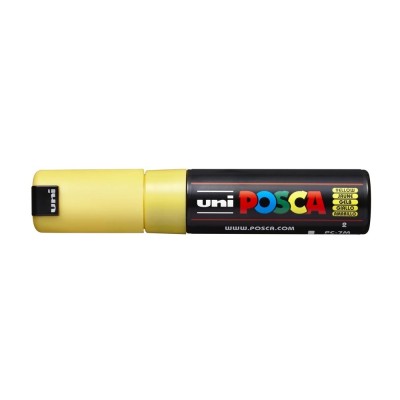 Dekormarker 4,5-5,5mm, Uni-Posca PC-7M sárga