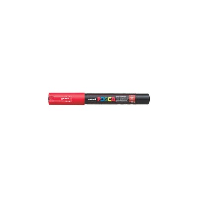 Dekormarker 0,7-1mm, Uni Posca PC-1M piros