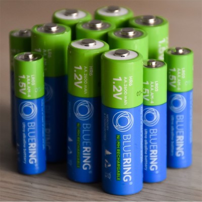 Elem AA ceruza LR6 tartós alkáli zsugorfóliás Bluering® 4db/csomag