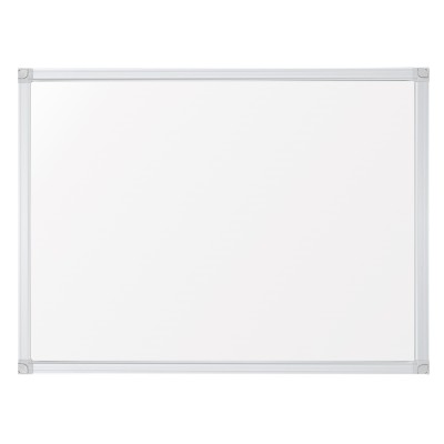Fehértábla mágneses alukeretes,zománcozott,antimikrobiális 90x120cm,ValueLine SC3803 Franken