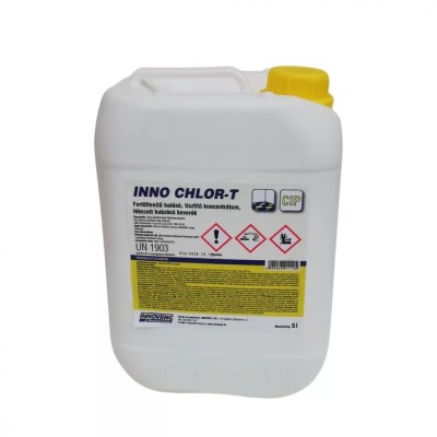 Fertőtlenítő hatású tisztítószer 5 liter klóros Inno Chlor T