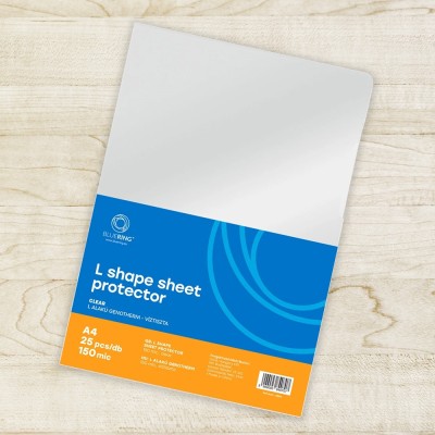 Genotherm `L` A4, 150 micron víztiszta Bluering® 25 db/csomag,