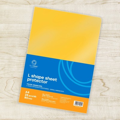 Genotherm `L` A4, 80 micron sárga 25 db/csomag, Bluering®,