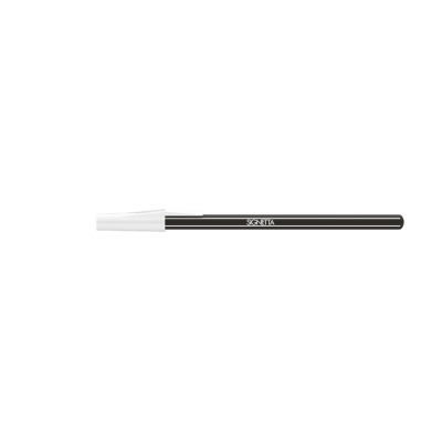 Golyóstoll 0,7mm, kupakos, Ico Signetta, írásszín fekete