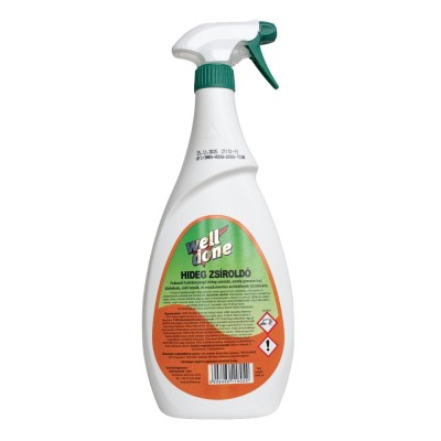 Hideg zsíroldó szórófejes 750ml + 250 ml gratis Well Done