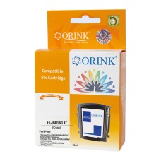 Utángyártott Hp 940XL/C4907AE tintapatron cyan ORINK