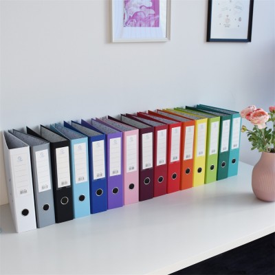 Iratrendező A4, 7,5cm,lapraszerelt, Bluering® Smart bordó