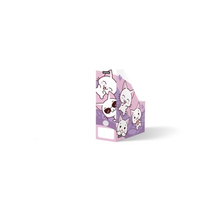 Irattartó papucs 9 cm, karton, Cica, Nebulo