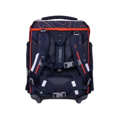 Iskolatáska ergonómikus, fiús 9 részes szett Ninja Revenge Schneiders