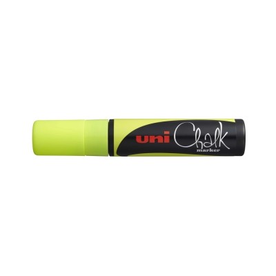 Krétamarker folyékony 15mm,Uni-Posca PWE-17K fluor sárga