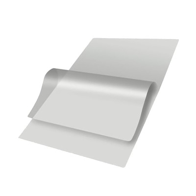 Lamináló fólia A4, 80 micron öntapadó hátlappal 100 db/doboz, Bluering®,