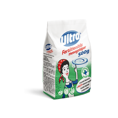 Mosogatópor fertőtlenítő hatással 500 g Ultra