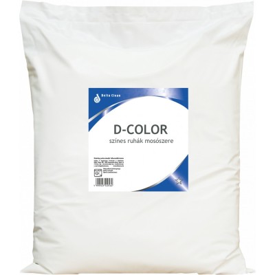 Mosópor 20 kg színes ruhákhoz D-COLOR