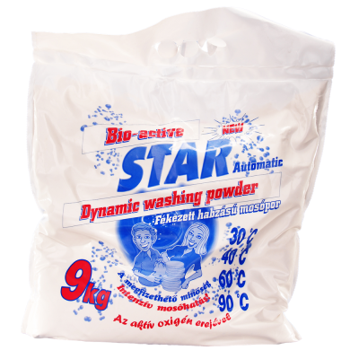 Mosópor 9 kg (100 mosás) fehér és színes ruhákhoz BioStar Dalma Univerzális