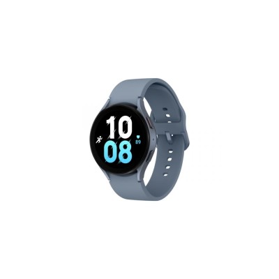 Okosóra SAMSUNG Galaxy Watch 5 (eSIM, szilikon csuklópánt, 44mm) sötétszürke