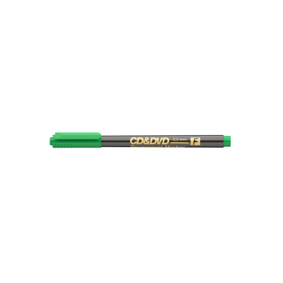 Alkoholos marker 0,5mm, CD/DVD F Ico, zöld