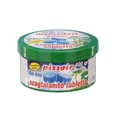Pissoire tabletta 400 g illatosított paradi-klórmentes Blue Stone