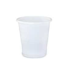 Pohár 1 dl műanyag 100 db/csomag, fehér