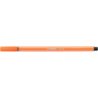 Rostirón, filctoll 1mm, M STABILO Pen 68 halvány narancssárga