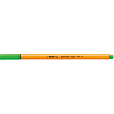 Rostirón, tűfilc 0,4mm, STABILO Point 88 neon zöld
