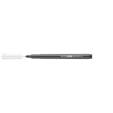 Rostirón, tűfilc vízbázisú, 0,5mm, kerek test, Tinten Pen Ico fekete
