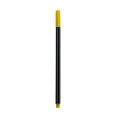 Rostirón, tűfilc vízbázisú, 0,4mm, hatszögletű, sárga