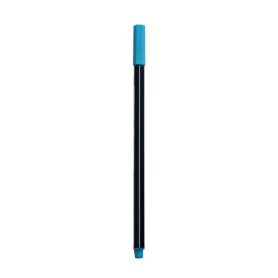 Rostirón, tűfilc vízbázisú, 0,4mm, hatszögletű, világoskék