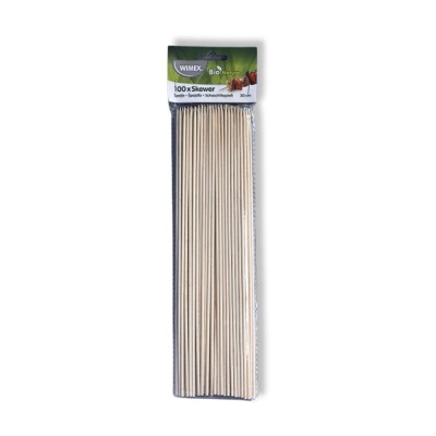 Saslik fapálcika 30 cm 100 db/csomag