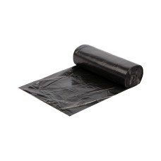 Szemeteszsák 80 liter 60 x 80 cm 15 mikron 20 db/tekercs fekete