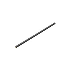 Szívószál papír 6 x 230 mm 100 db/csomag, fekete
