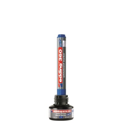 Táblamarker 1,5-3mm, kerek Edding 360 fekete