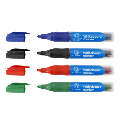 Táblamarker 3mm, kerek, cserélhető betétes, Bluering zöld