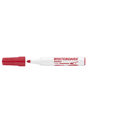 Táblamarker 3mm, kerek Ico 11 piros