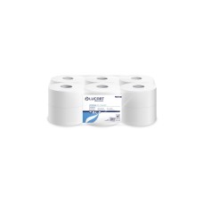 Toalettpapír 2 rétegű közületi átmérő: 19 cm 12 tekercs/csomag Strong Lucart 125 _812526 hófehér