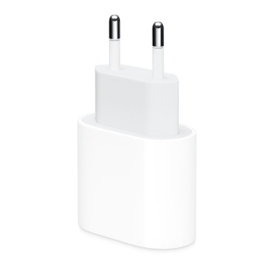 Töltő hálózati APPLE Type-C aljzat (20W, PD gyorstöltő, MUVV3ZM/A és MHJE3ZM/A utód) fehér