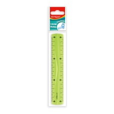 Vonalzó 15 cm, flexibilis Keyroad vegyes színek